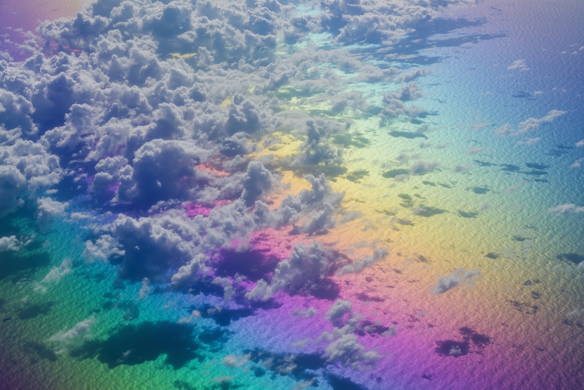 rainbow cloud