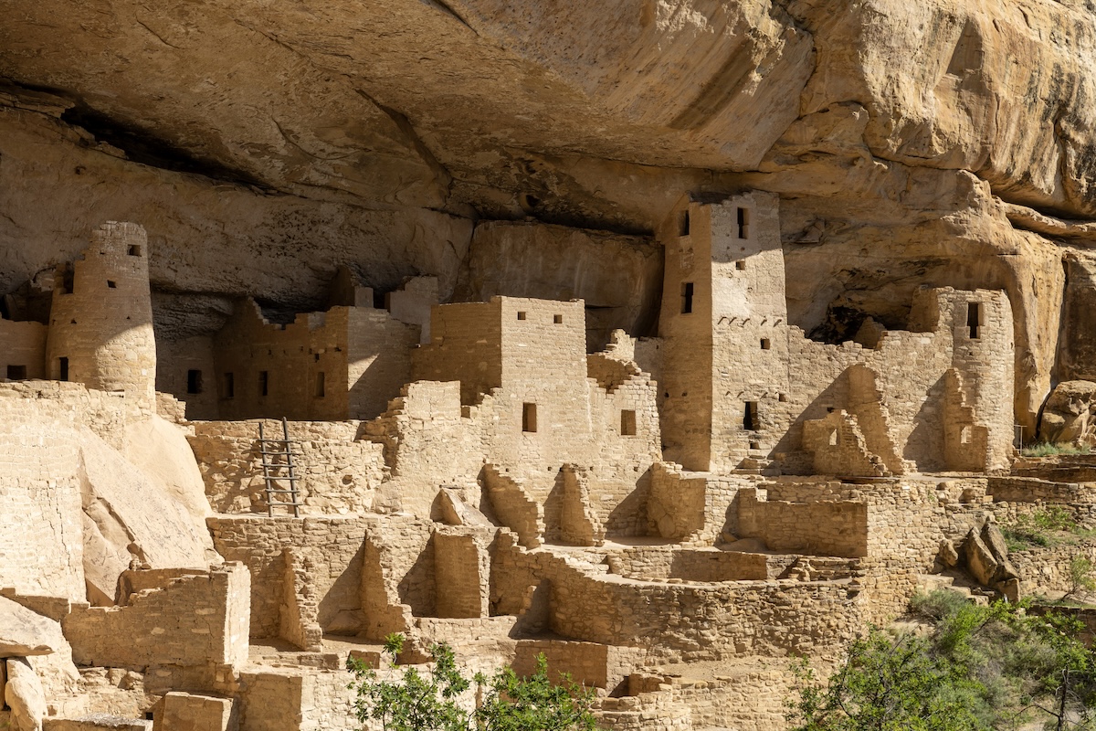 Mesa Verde National Park in Colorado.