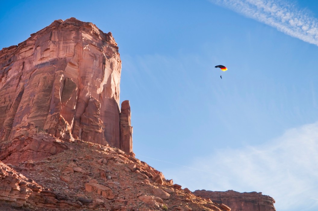 BASE jumpers utah
