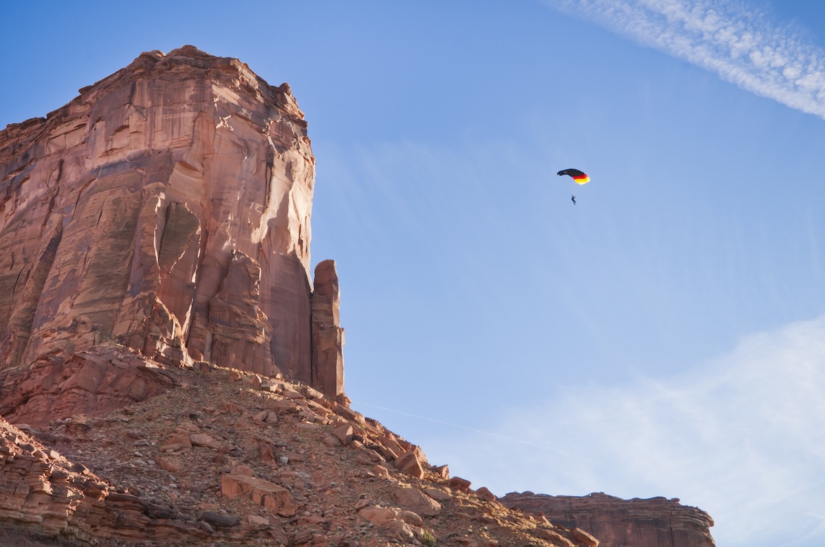 BASE jumpers utah