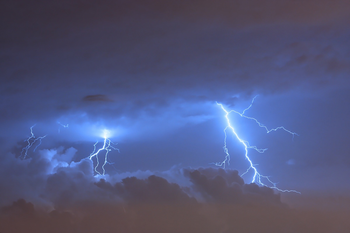 Lightning fireworks