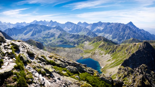 hiking kids tatras